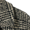 UNITED TOKYO JAPAN. Black/Grey Plaid Tweed Coat