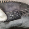 GUCCI ITALY. Vintage Black Canvas Logo Bag