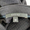 Gucci Italy Black Nylon Half Zip Dress