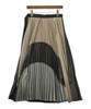 UNITED TOKYO JAPAN. BeigexBrown Long/Maxi Length Skirts