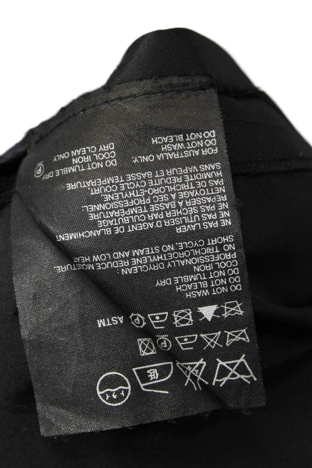 Prada Italy. Midnite Blue Wool Pleated Pinstriped High Waisted Midi Skirt