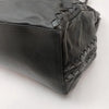 Bottega Veneta Italy Black Leather Large Shoulder Bag / Tote Bag