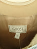 GHOST LONDON. TANYA SARNE. Neutrals Color Silk Dress w/embellishments