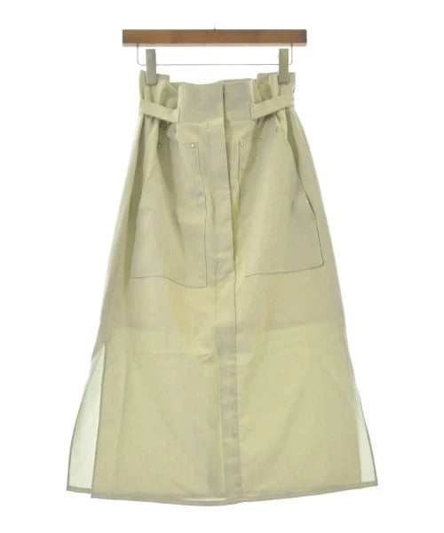KHAJU JAPAN. Beige Long/Maxi Length Skirt