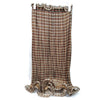 Burberry UK. Vintage Plaid Maxi Rayon Blend Skirt