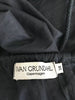 Ivan Grundahl Copenhagen 100% Black Cotton Dress