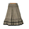 IENA JAPAN. Khaki Color Cotton Skirt