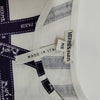 Hermes Paris. Vintage Logo Black Ribbon Cotton Top