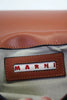 Marni Italy.  Medium Size. Caramel Leather Medium Flap Top Handle Shoulder Bag