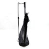 Gucci Italy. Tom Ford Era. Black Leather Minimalism Shoulder Bag