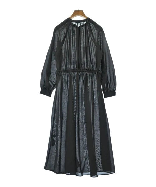 ROSSO JAPAN. NWOT. Black Semi Sheer Long Dress