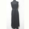 Ray BEAMS JAPAN. From 2023 Collection Black Color-Scheme Stitched Overall Dress