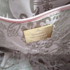 VIVIENNE WESTWOOD UK. NEW W/O TAG. Bordeaux Croc Pattern Leather Distressed Large Shoulder Bag / Tote Bag