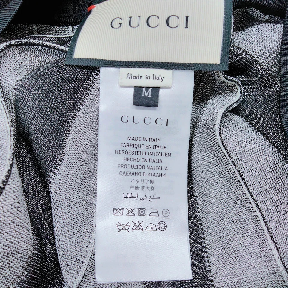 Gucci Italy. Rayon, Nylon, Polyurethane Skirt