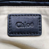 Chloe Paris. Black Leather Special Ltd Edition Gold Tiny Studded Large 