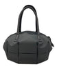 KAWA-KAWA JAPAN. Black Manju Shoulder Bag/Tote Bag, Oversize Zipper