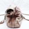 CELINE PARIS. Vintage Beige Leather Shoulder Bag / Hand Bag