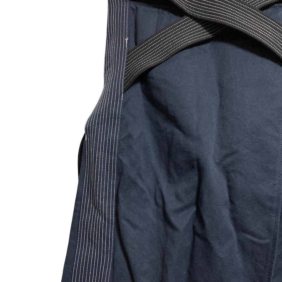 UNITED TOKYO JAPAN. Navy/Black Cross Belt Skirt