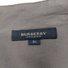 Burberry London. Black/Grey Plaid Wool Skirt