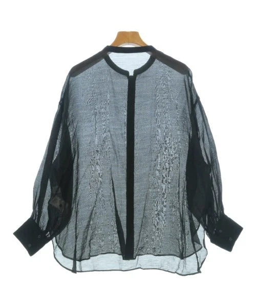 RAY BEAMS JAPAN. Black Semi-Sheer Casual Shirt