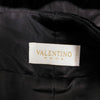 Valentino Garavanni Italy. Black Silk, Acetate Blend Dress