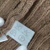 Prada Italy. Beige Cashmere, Silk Sweater