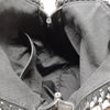 Stella McCartney UK. Black Denim Falabella Star Bag Silver Hardware Shoulder Bag