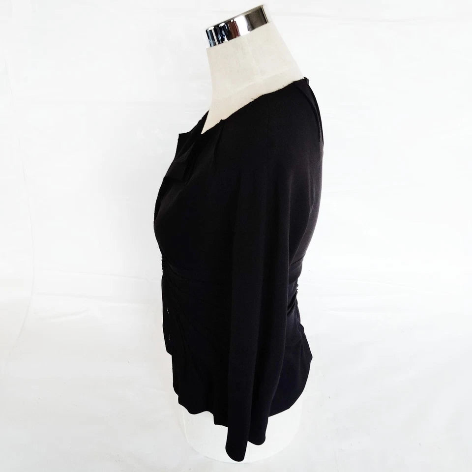 PRADA ITALY. Vintage Black PolyTech Blend Jacket