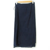 45RPM R by 45rpm JAPAN. Indigo Pleated Wrap Skirt