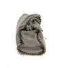 Stella McCartney UK. Grey Vegan Leather Classic Shoulder Bag / Hand Bag