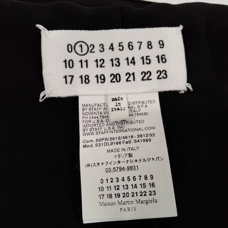 Maison Margiela Paris. Black Polytech Top