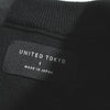UNITED TOKYO JAPAN Black Side Slit Long Knit Dress