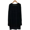 Y's Yohji Yamamoto JAPAN. Black Long Knit Cardigan