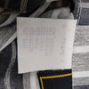 Fendi ITALY. Black/Grey/Beige Striped Silk/Rayon Tunic Style Shirt