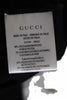 Gucci Italy. Black Sleeveless Chain Link Trim Round Neck Sheath Dress