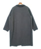 UNITED TOKYO JAPAN. Gray Wool Blend Day or Evening Over Coat