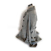 Burberry London. Gray Cotton/Cupro Coat