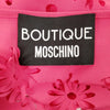 Moschino Italy. Vintage Pink PolyTech Midi Length Dress