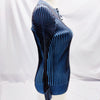 Gucci Italy. Blue Rayon Blend Tie Sweater Top