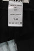 Chloe Paris. Black High Rise Grosgrain Belt Pleated Dress Pants