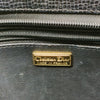 Christian Dior Paris. Black Leather Tote Bag
