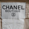 Chanel Paris. Vintage Light Beige Cotton Long Coat
