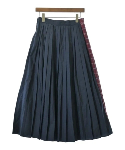 Ray Beams Japan.  NavyxRedxWhite (Check Pattern ) Long/Maxi Length Skirt