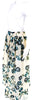 Alberta Ferretti Italy.Beige Lightweight Floral Print Lined Maxi Skirt