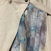 UNITED TOKYO JAPAN. Beige Layered Tie-Dye Pleated Skirt