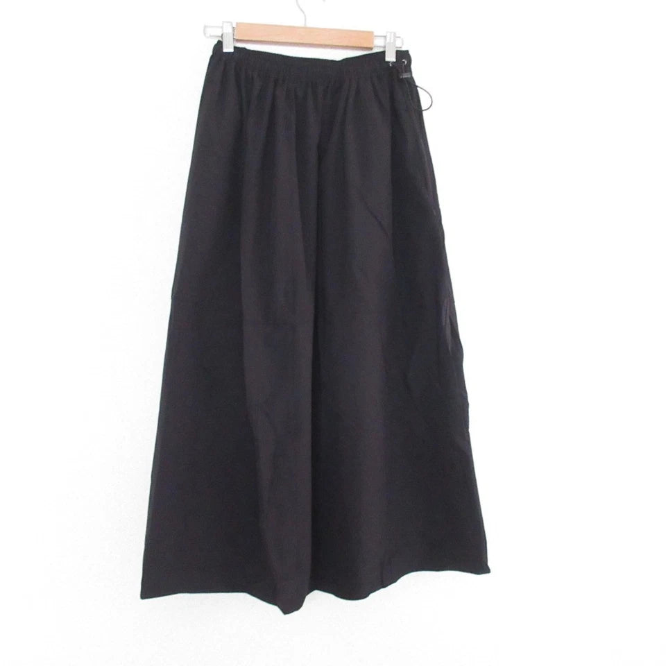 SIMPLICITE JAPAN. 24SS Collection Black Long Balloon Skirt