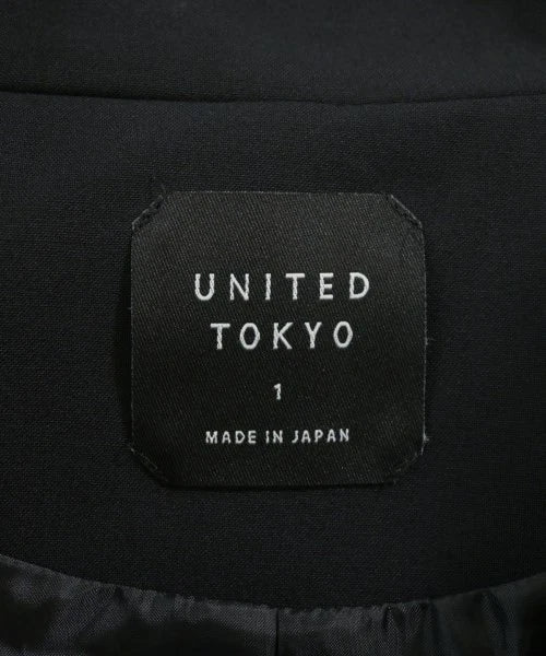 UNITED TOKYO JAPAN. Black Wool Blend Jacket