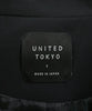 UNITED TOKYO JAPAN. Black Wool Blend Jacket