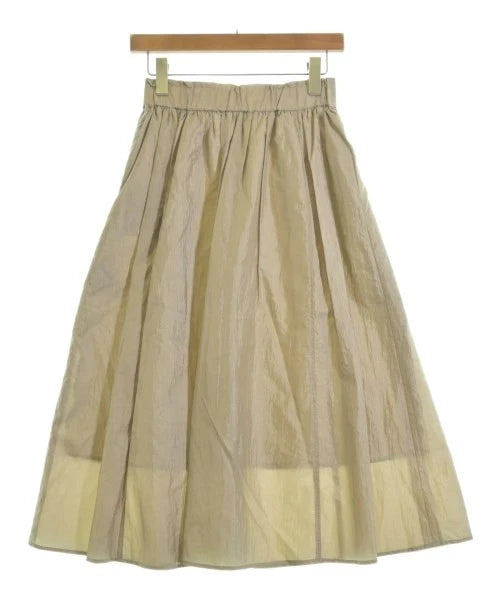 FONCE JAPAN. Beige Long/Maxi Length Skirt