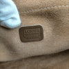 LOEWE MADRID. Tan/Brown Leather Long Strap Shoulder Bag